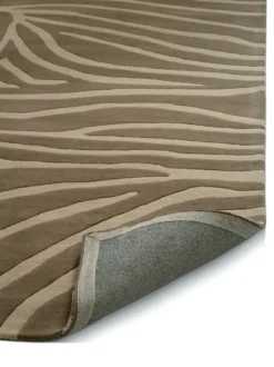 Zebra matto 250x350 cm, Ruskea, 250x350 cm