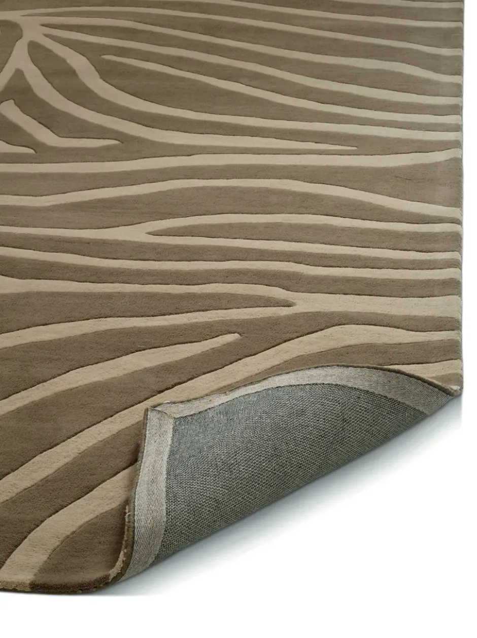 Zebra matto 250x350 cm, Ruskea, 250x350 cm