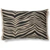 Zebra tyyny 40x60 cm, Musta