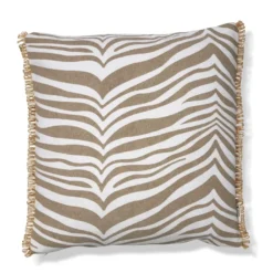 Zebra tyyny 50x50 cm, Simply taupe