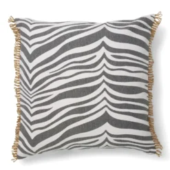 Zebra tyyny 50x50 cm, Titanium