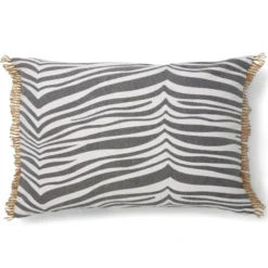 Zebra tyyny 40x60 cm, Titanium (harmaa)
