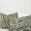 Zebra tyyny 40x60 cm, Vihreä