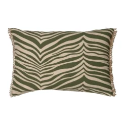 Zebra tyyny 40x60 cm, Vihreä